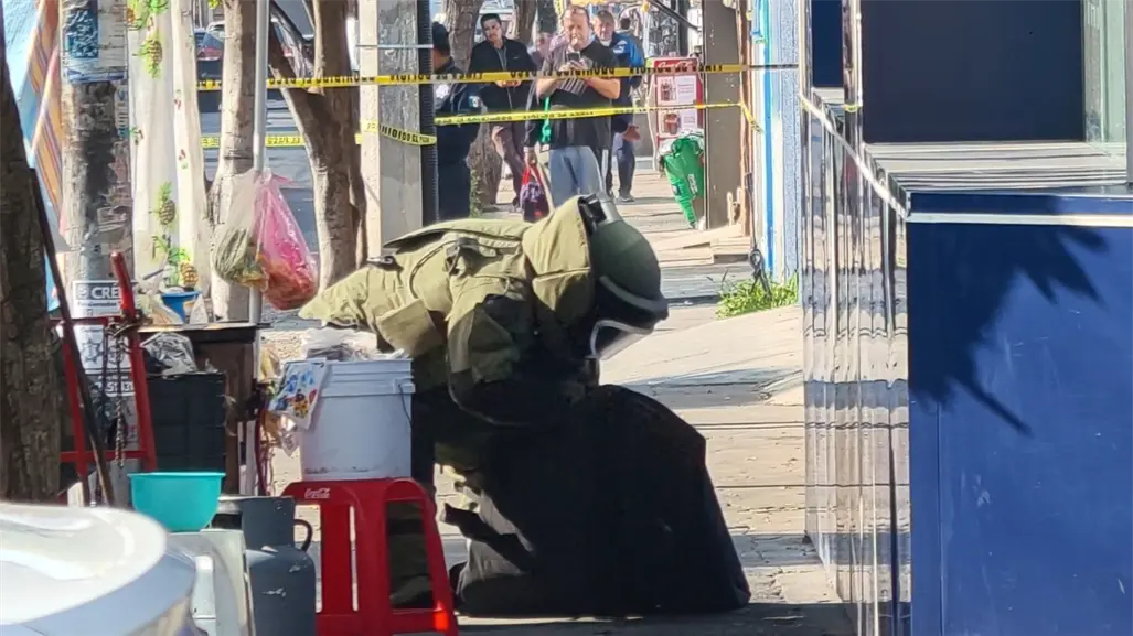 ¿Explosivo en Puebla? Artefacto con reloj encendido provoca fuerte operativo en sucursal bancaria