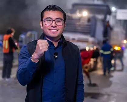 Félix Arratia arranca pavimentación histórica en la avenida Benito Juárez