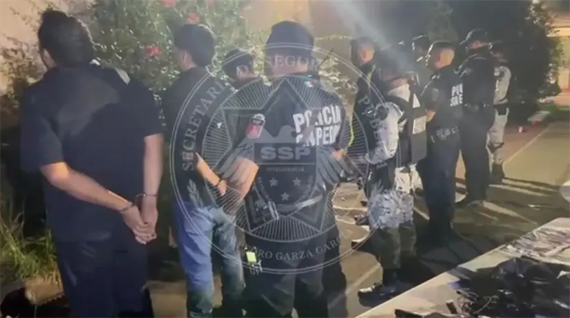 imagen recuadro Los hechos se originaron tras la intervención policiaca. Foto: Policía de San Pedro