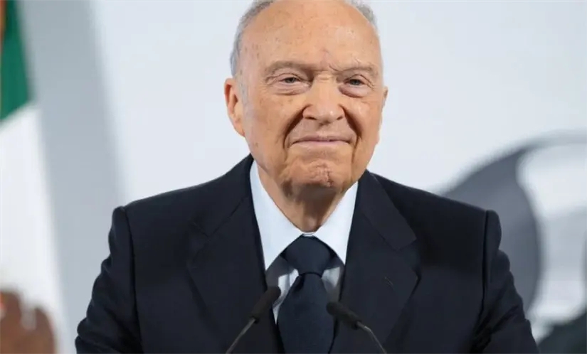 El exfiscal Alejandro Gertz Manero. Foto: X (@bereaguilarv)