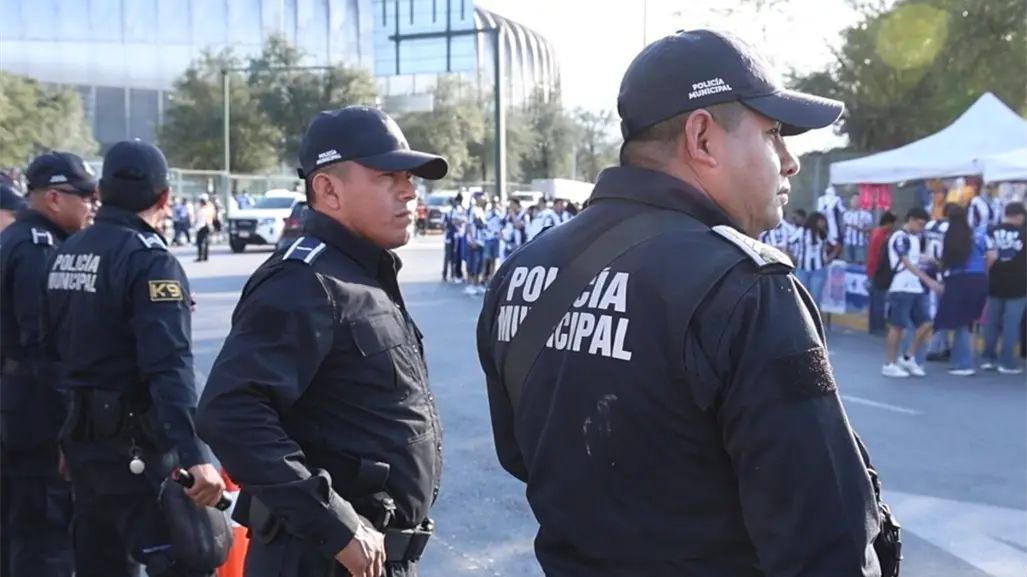 Guadalupe despliega mega operativo de seguridad por semifinal entre Rayados y Toluca