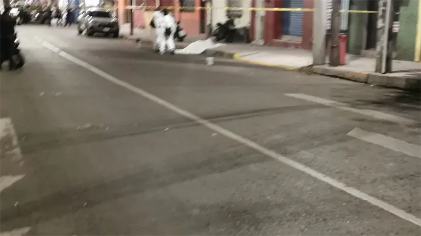 imagen recuadro Hombre muerto a balazos en la colonia Peralvillo. Foto: Luis Antonio Alfaro