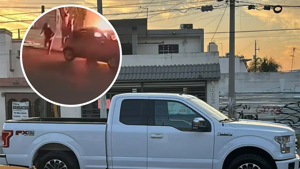 VIDEO | Incendian camioneta de emprendedor en Monterrey y redes exigen investigación