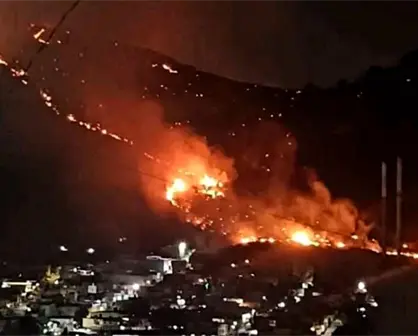 Incendio arrasa la Sierra de Guadalupe en Ecatepec mientras brigadas luchan por contener las llamas