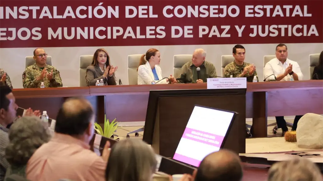 Instalan el Consejo Estatal y Consejos Municipales de Paz y Justicia Cívica en Baja California Sur