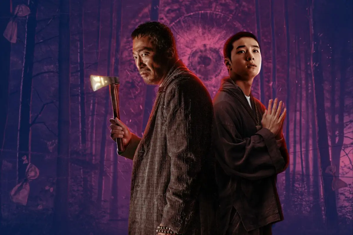 Lee Sung-min y Park Hae-joon protagonizan la película La 8va noche. FOTO: CANVA/Netflix