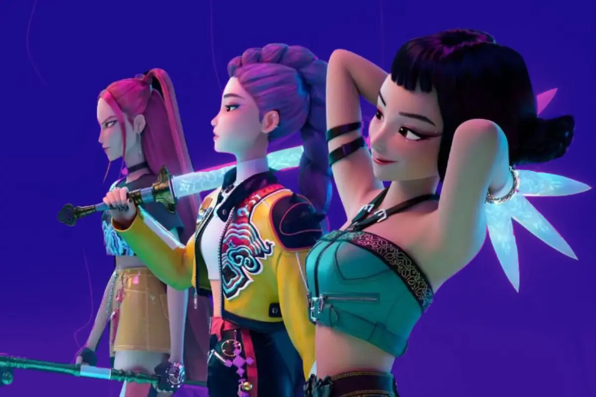 Golden de Las Guerreras K-Pop se convirtió por varias semanas en la canción más escuchada en Spotify. FOTO: CANVA/IMDb