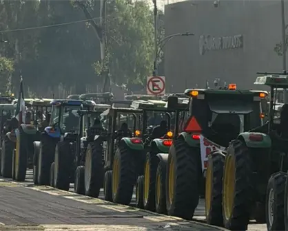 VIDEO | Caravana agrícola rodea San Lázaro en vísperas de la votación por la Ley General de Aguas