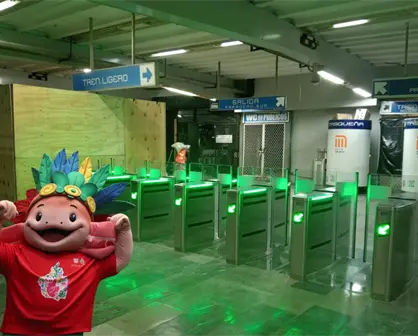 Metro CDMX instala puertas automáticas en lugar de torniquetes en esta estación y así funcionan