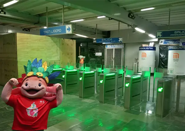 Metro CDMX instala puertas automáticas en lugar de torniquetes en esta estación y así funcionan