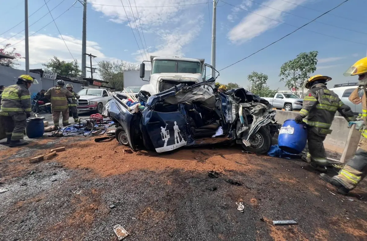 Hombre prensado. Foto: PCNL
