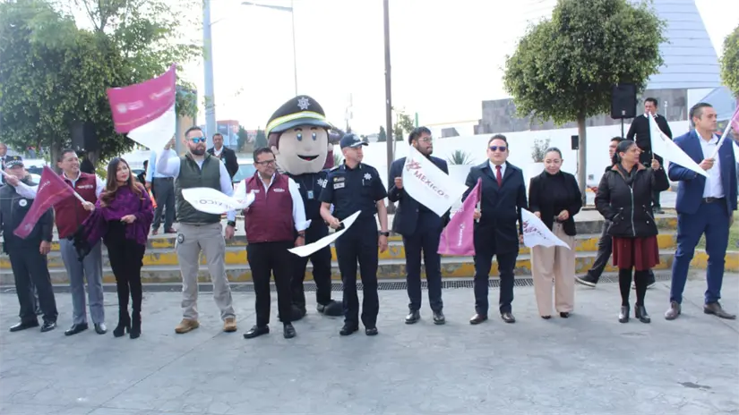 Autoridades del Edomex dan inicio al Operativo Migrante Mexiquense. | Foto: SSEM