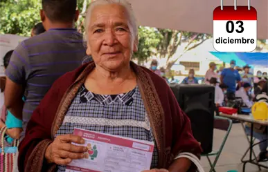 Pensión Bienestar: ¿Qué adultos mayores se registran hoy 3 de diciembre de 2025?