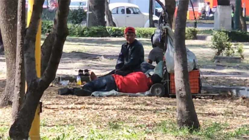 Personas en situación de calle en CDMX. Foto: Luis Antonio Alfaro 