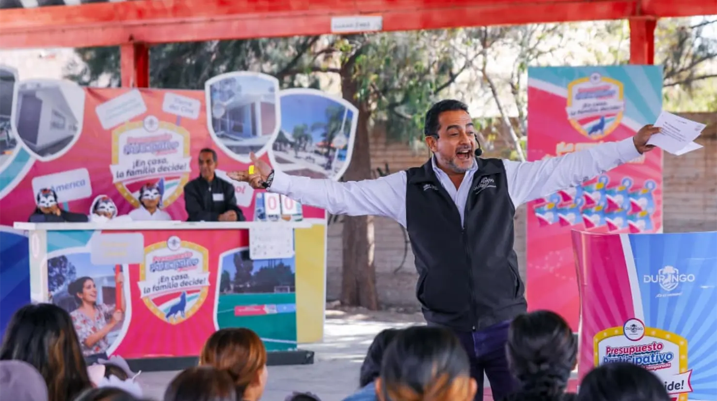 En el Presupuesto Participativo 2026 participan 280 proyectos. | Foto: Gobierno Municipal de Durango.