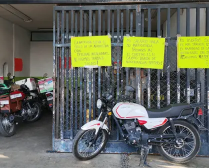 Protesta en Correos de México en La Paz: trabajadores exhiben falta de recursos