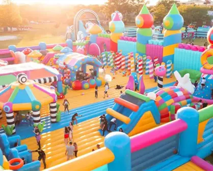 The Big Bounce México llega a CDMX: ¿dónde está y cuánto cuesta entrar al inflable más grande del mundo?
