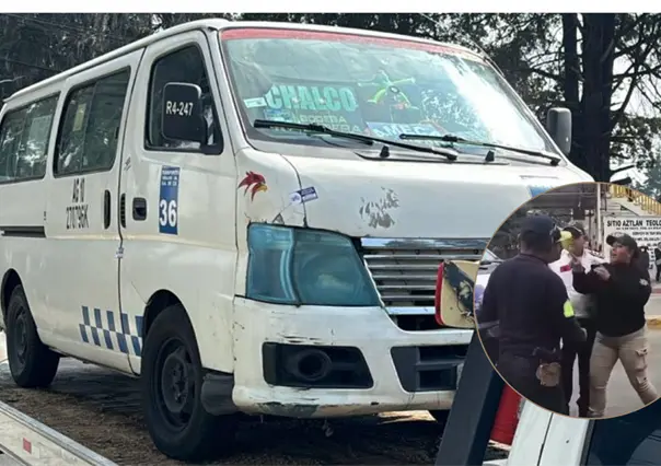 VIDEO | Mujer policía del Edomex le da una cachetada a chofer tras recibir insultos
