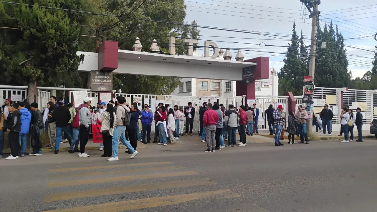 Manifestación de estudiantes del ITD | Foto: Lorena Ríos