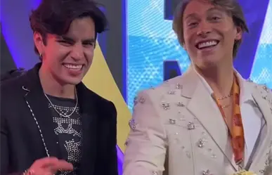 Aarón Mercury llega a la pijamada viral de su amigo Aldo De Nigris