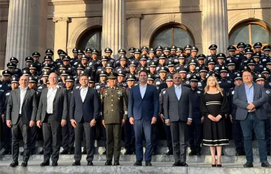 Saltillo refuerza seguridad con la graduación de 100 nuevos cadetes