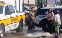 Madre fallece y su hija queda hospitalizada tras ser arrolladas por un tráiler en Azcapotzalco