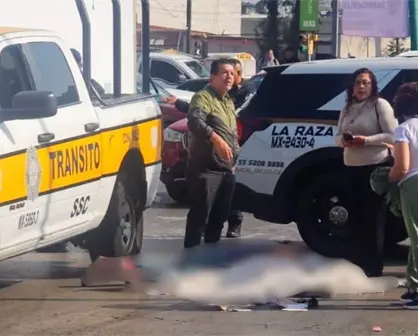 Madre fallece y su hija queda hospitalizada tras ser arrolladas por un tráiler en Azcapotzalco