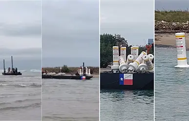 Playa Bagdad: EU pasa de letreros a boyas en el río Bravo