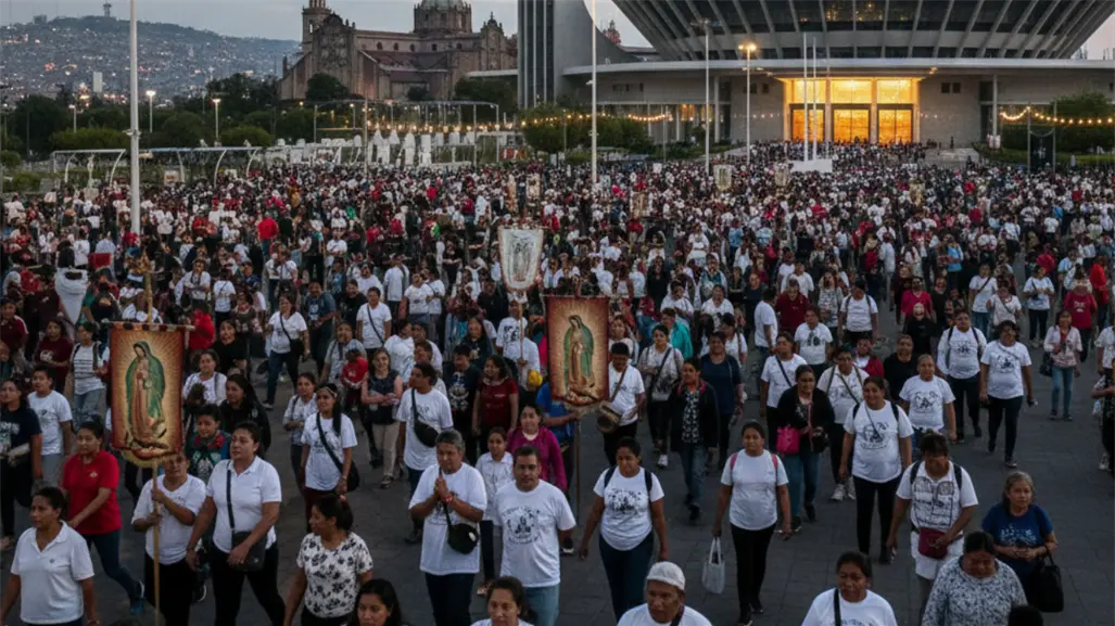 Peregrinaciones 2025 llegan a la Basílica de Guadalupe y estas son las calles con afectaciones viales