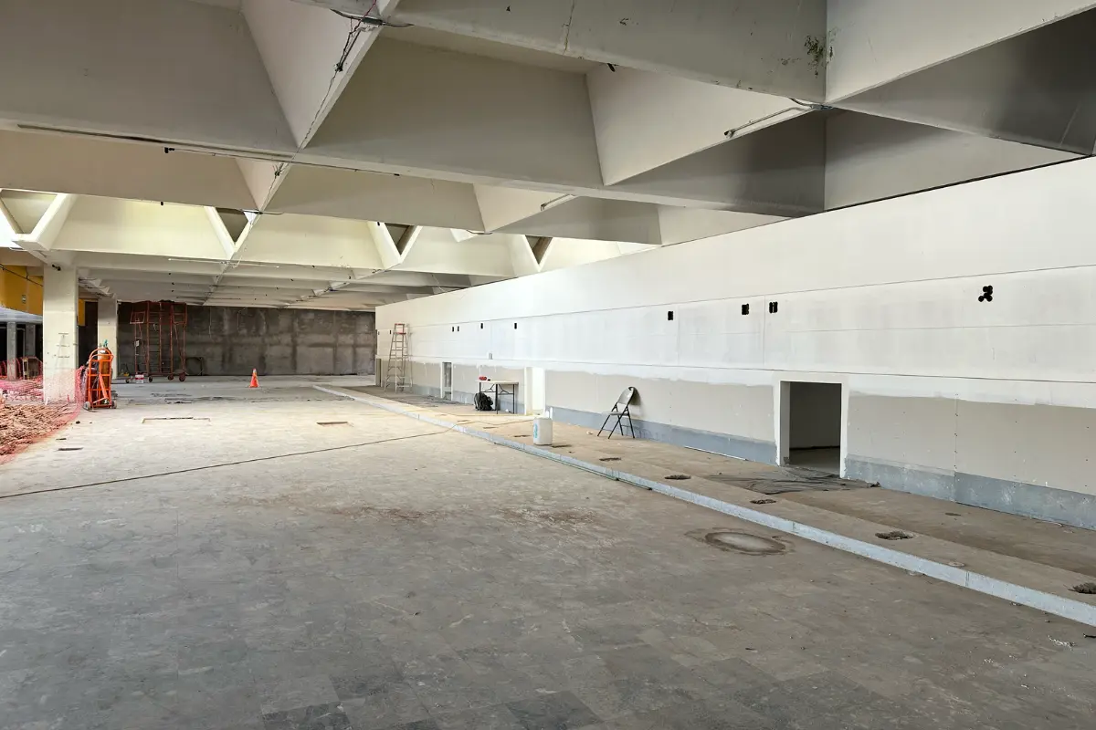 La remodelación de la Central de Autobuses de Victoria va al 50 por ciento. Foto: Daniel Espinoza