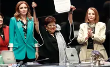 Claudia Sheinbaum celebra nombramiento de Ernestina Godoy como titular de la FGR