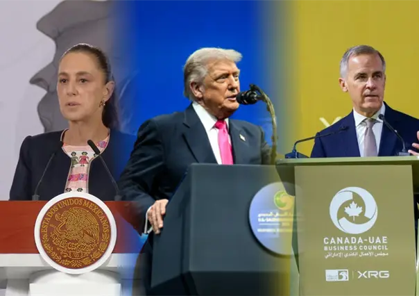 Claudia Sheinbaum confirma reunión con Donald Trump y Mark Carney previo al sorteo del Mundial