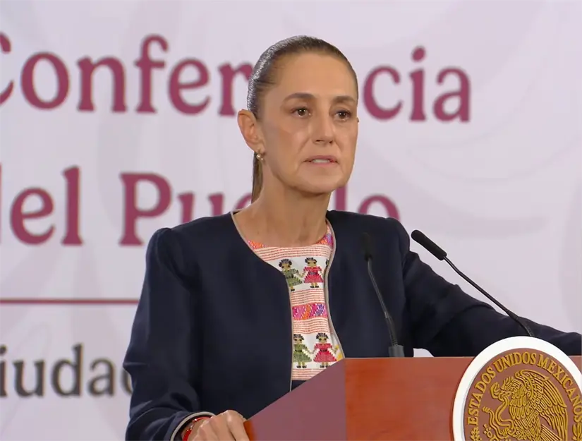 Claudia Sheinbaum en conferencia de prensa del 4 de diciembre. Captura de pantalla: YouTube (Claudia Sheinbaum)