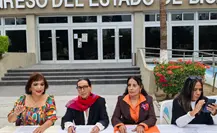 Feministas exigen al Congreso de Baja California Sur instalar el Parlamento de las Mujeres