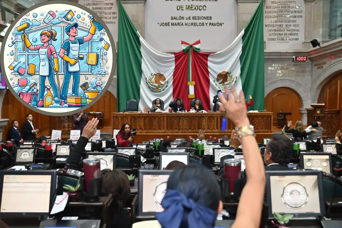 ¿Adiós a ayudar en casa? Morena busca que tareas del hogar sean obligación legal en Edomex. Foto: X @CongresoEdomex