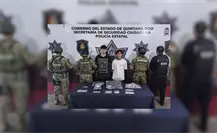 Detienen en Cancún 2 integrantes del Cártel de Sinaloa por estar implicados en delitos Contra la Salud