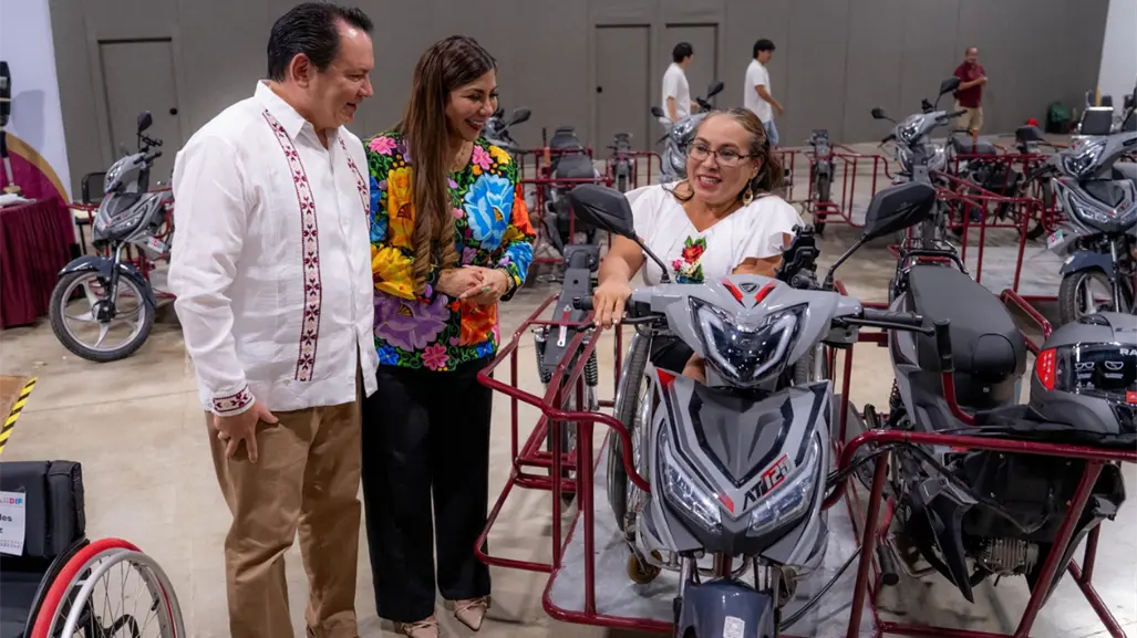Feria por la Inclusión en Yucatán beneficia a personas con prótesis y apoyos de movilidad
