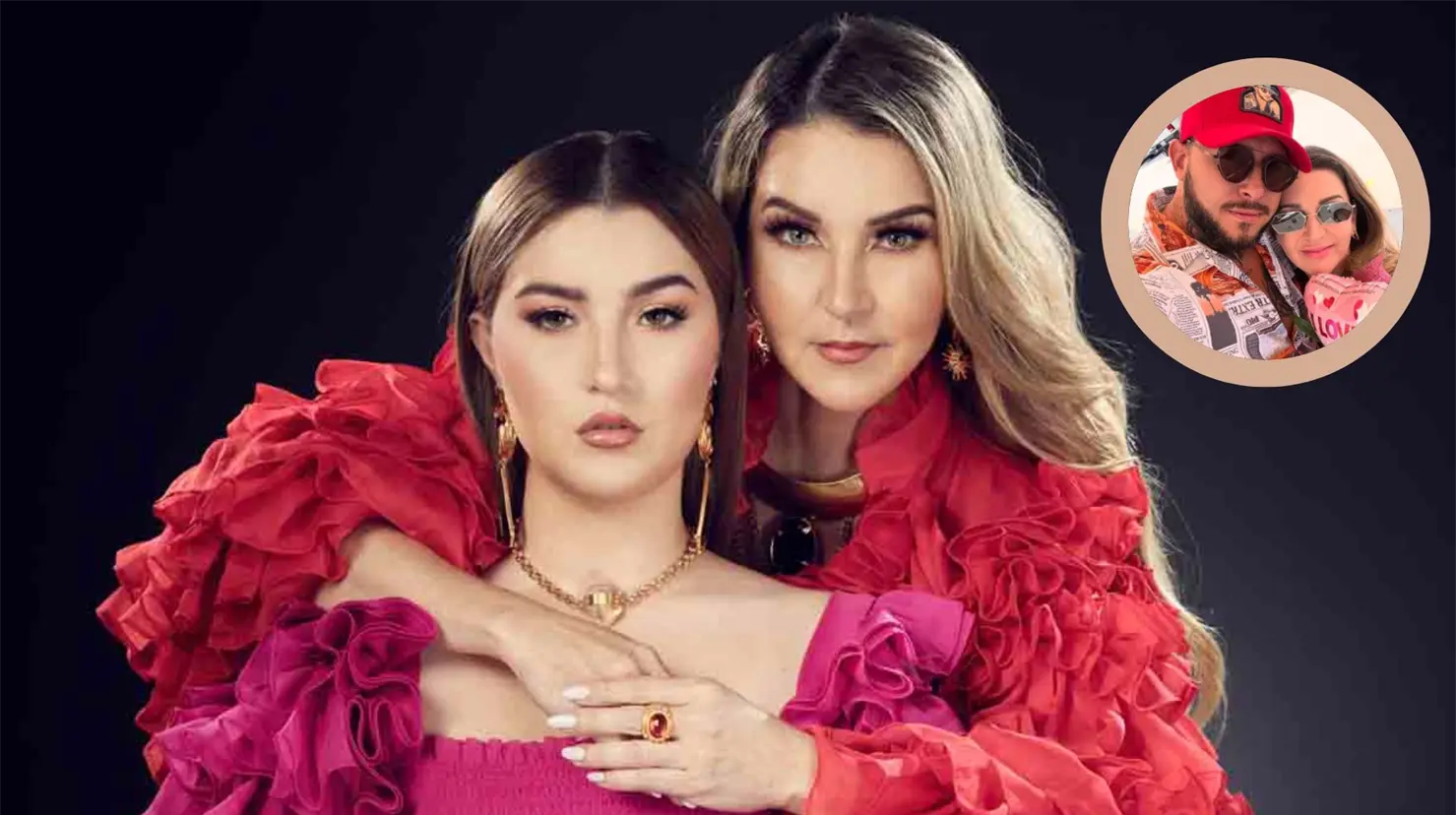 Melenie Carmona reconoció estar distanciada de Alicia Villarreal tras el romance que la cantante sostiene con Cibad Hernández. Foto Instagram @meleniecarmona @cibadoficial11.