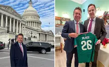 Pablo Lemus refuerza presencia de Jalisco en EU con gira diplomática en Washington rumbo al Mundial 2026