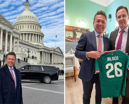 Pablo Lemus refuerza presencia de Jalisco en EU con gira diplomática en Washington rumbo al Mundial 2026