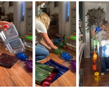 DIY Navideño: Haz tus propias luces de caramelo de forma sencilla para esta Navidad 2025