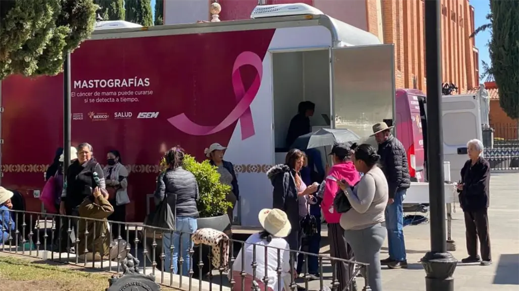 Edomex activa unidades móviles de mastografías para fortalecer detección de cáncer de mama en diciembre