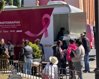 Edomex activa unidades móviles de mastografías para fortalecer detección de cáncer de mama en diciembre