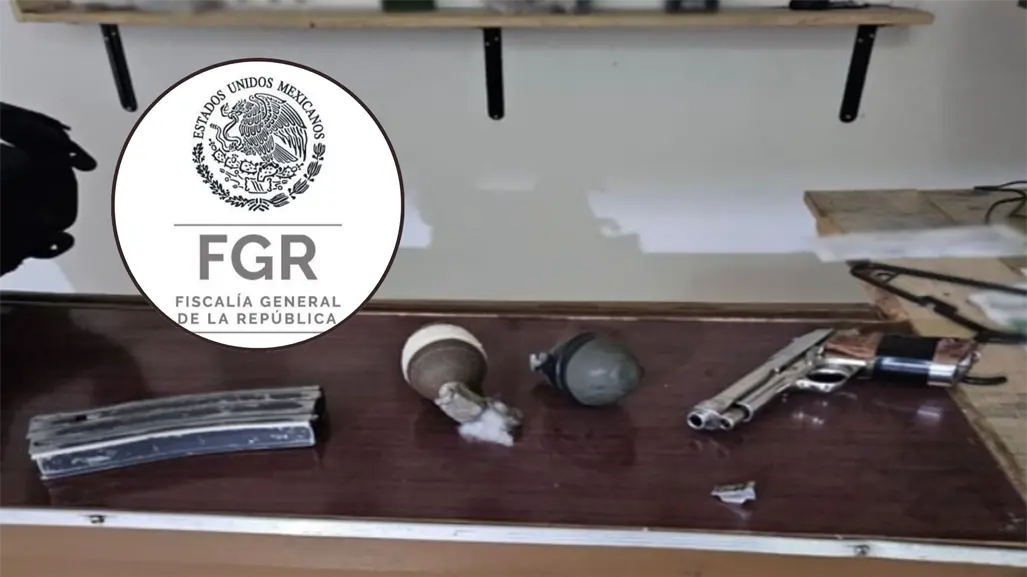 Aseguran mini arsenal en cateo en Lerdo, Durango: había armas largas, cortas y hasta granadas