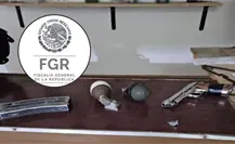 Aseguran mini arsenal en cateo en Lerdo, Durango: había armas largas, cortas y hasta granadas
