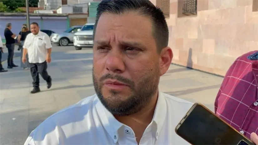 Luis Gerardo González de la Fuente, titular de la Coordinación Estatal de Protección Civil, pide no exponerse al clima frío y usar calentadores adecuadamente. | Foto: Protección Civil