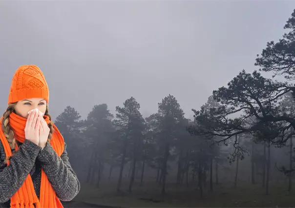 Entra Frente Frío 18, dejará eventos de agua nieve y nieve este 4 de diciembre en Durango