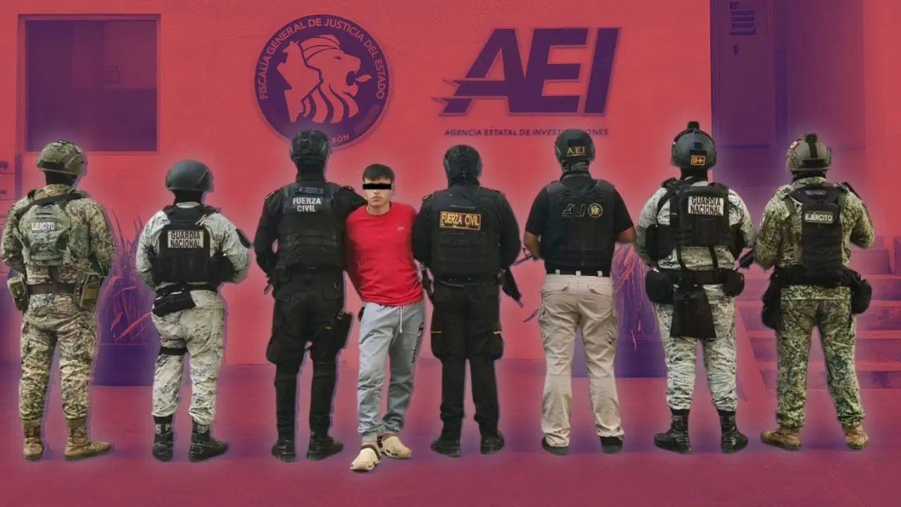 El ahora detenido fue identificado como Brayan “N” de 21 años. Foto: AEI