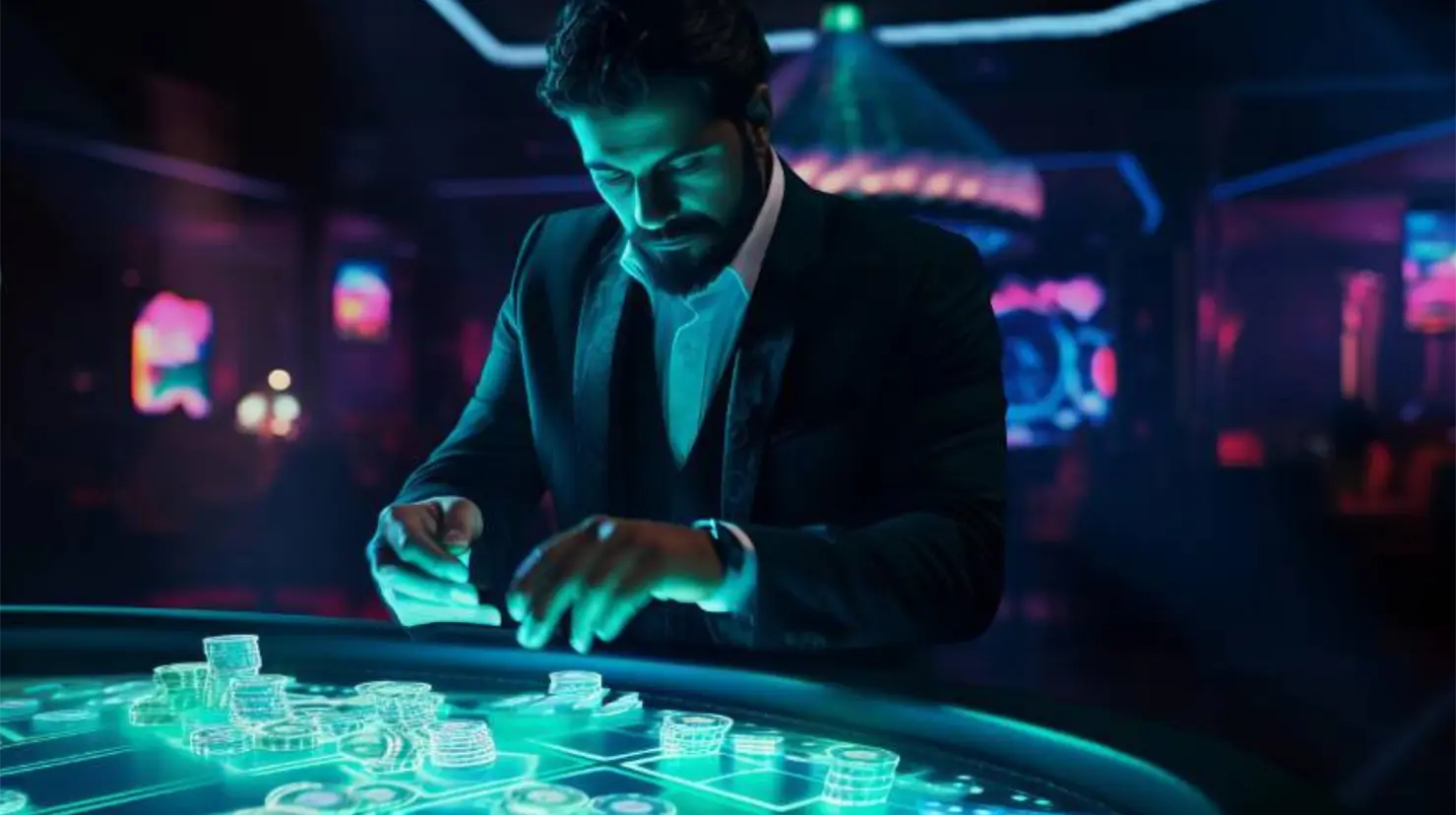 La luz azul influye en nuestra percepción de las pérdidas y ganancias: ¿con qué frecuencia la utilizan los casinos en línea? Foto: Cortesía.