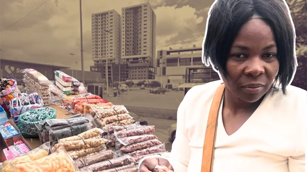 Así vive Martha, una mujer de Haití que vende dulces en las calles de Monterrey